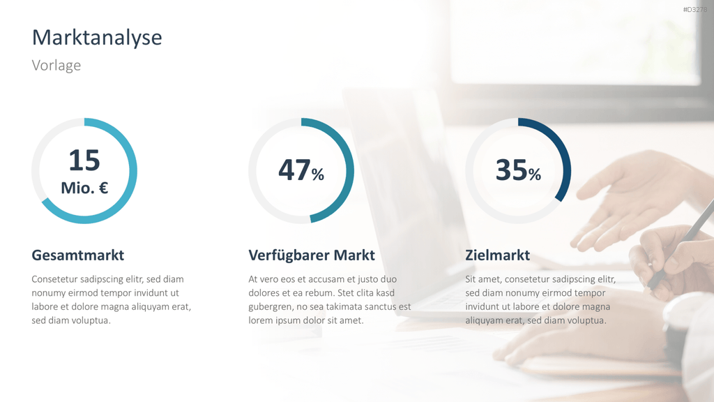 Marktanalyse PowerPoint-Vorlage