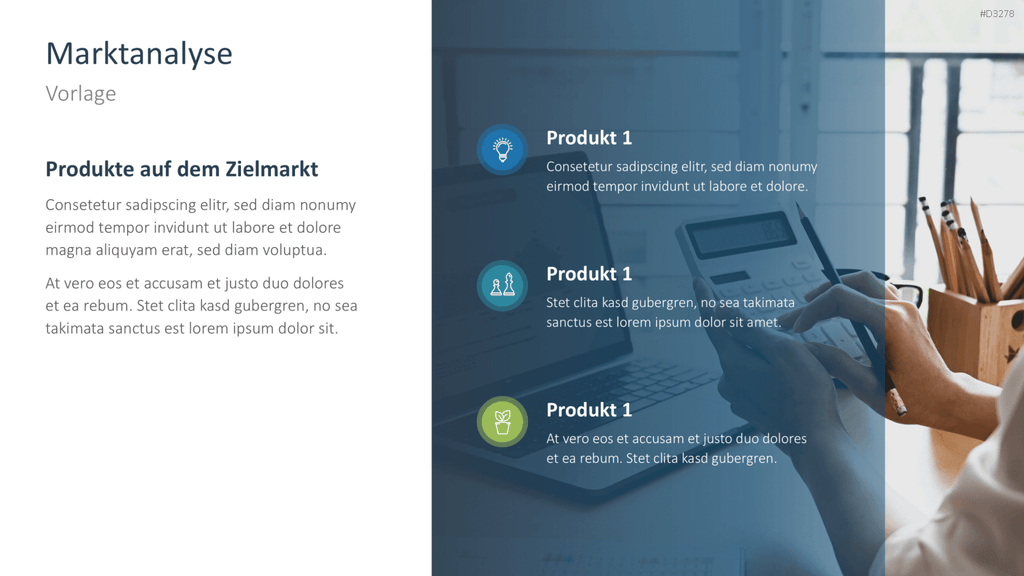 Marktanalyse PowerPoint-Vorlage
