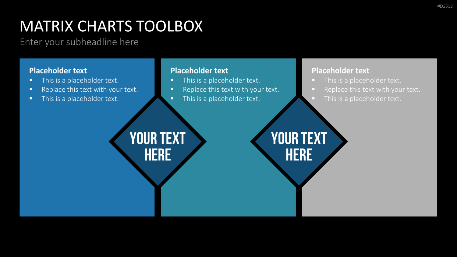 Matrix-Charts-Toolbox PowerPoint-Vorlage