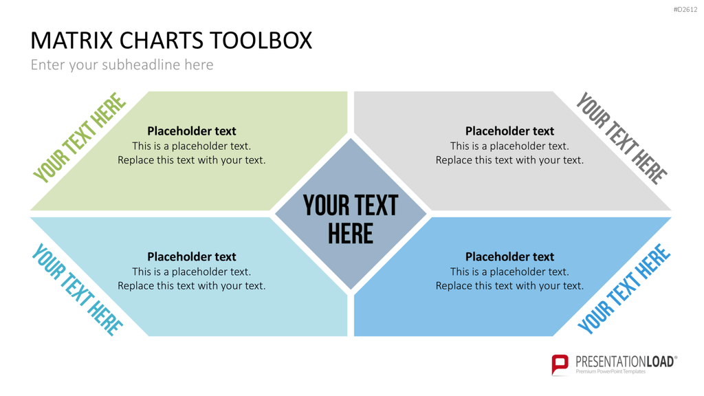 Matrix-Charts-Toolbox PowerPoint-Vorlage
