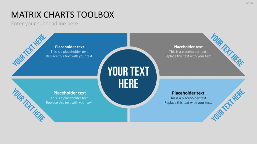 Matrix-Charts-Toolbox PowerPoint-Vorlage