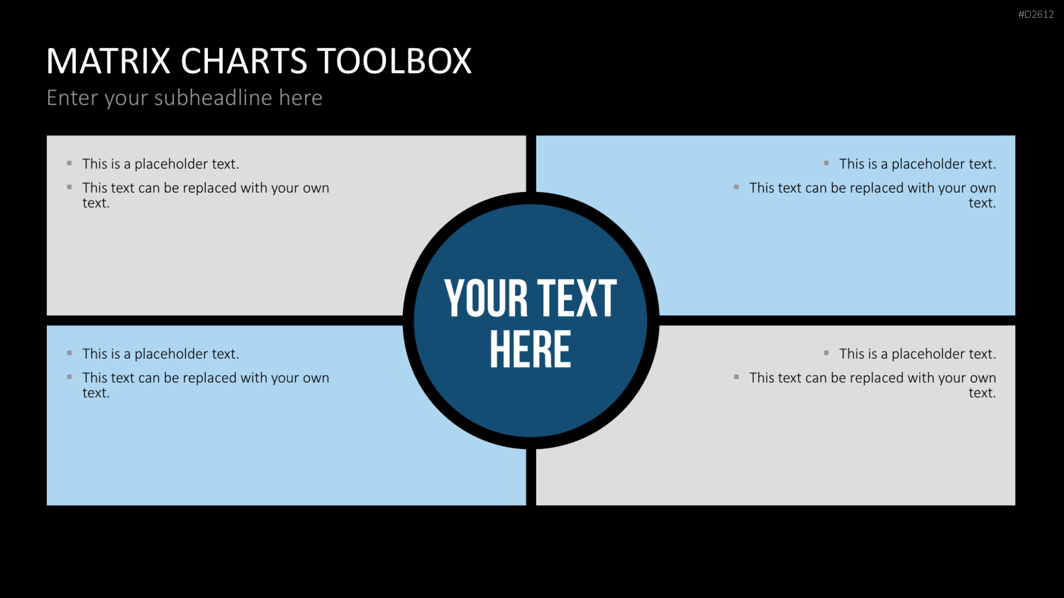 Matrix-Charts-Toolbox PowerPoint-Vorlage