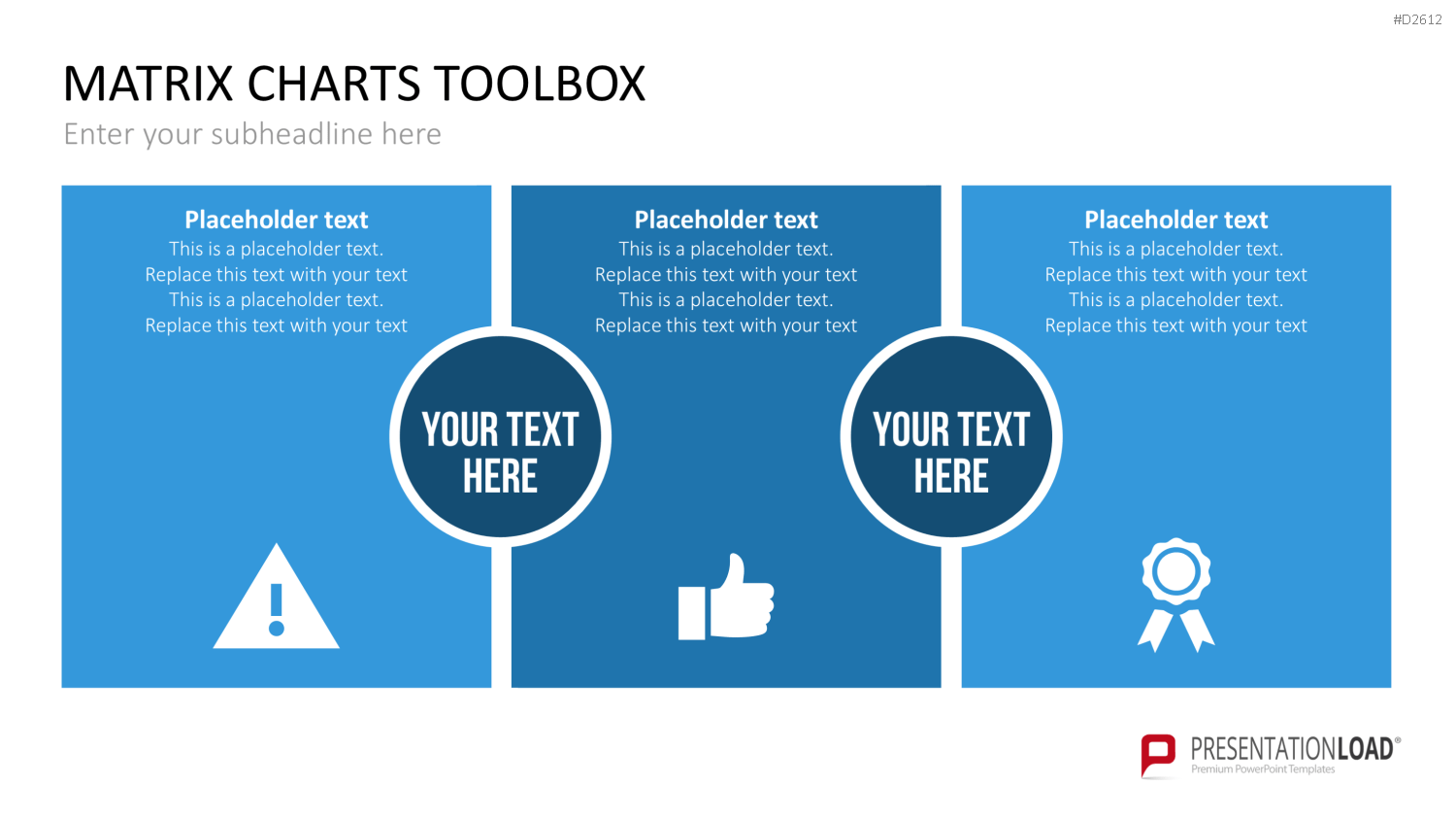 Matrix-Charts-Toolbox PowerPoint-Vorlage