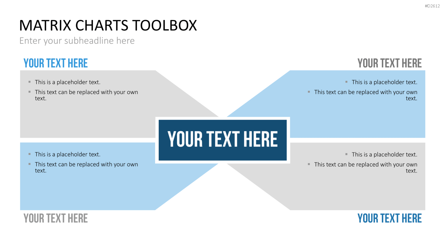 Matrix-Charts-Toolbox PowerPoint-Vorlage