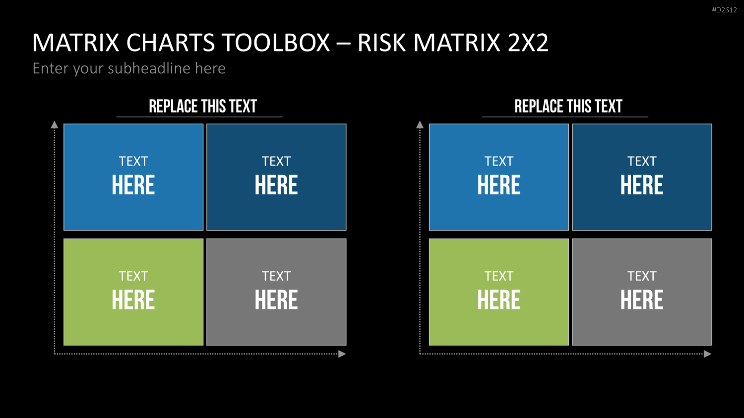 Matrix-Charts-Toolbox PowerPoint-Vorlage