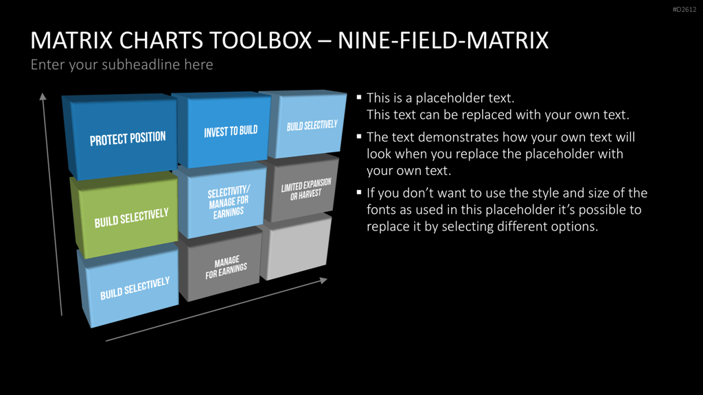 Matrix-Charts-Toolbox PowerPoint-Vorlage