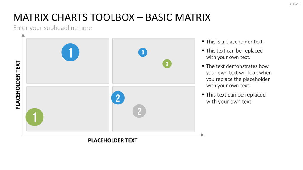 Matrix-Charts-Toolbox PowerPoint-Vorlage