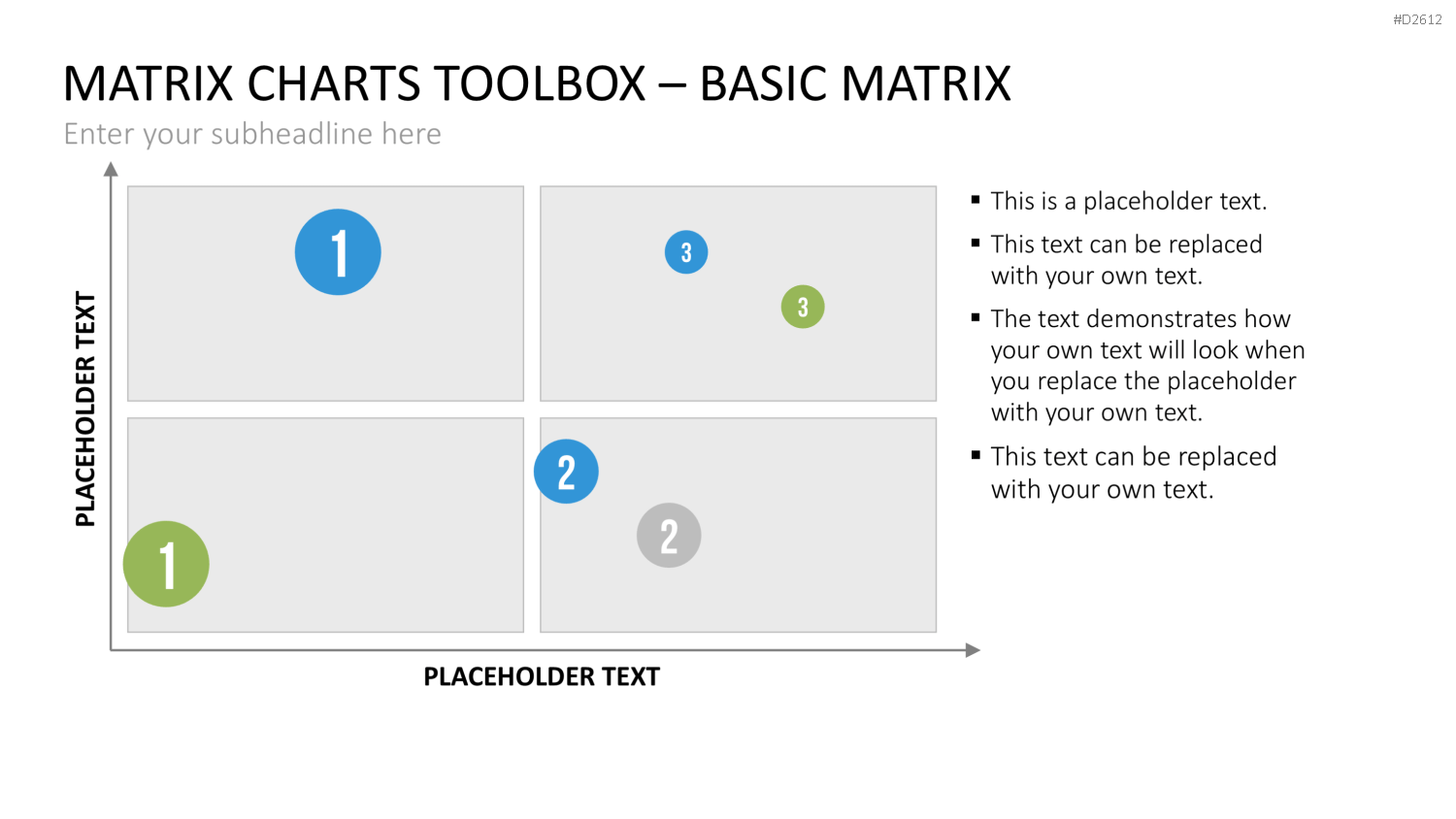 Matrix-Charts-Toolbox PowerPoint-Vorlage