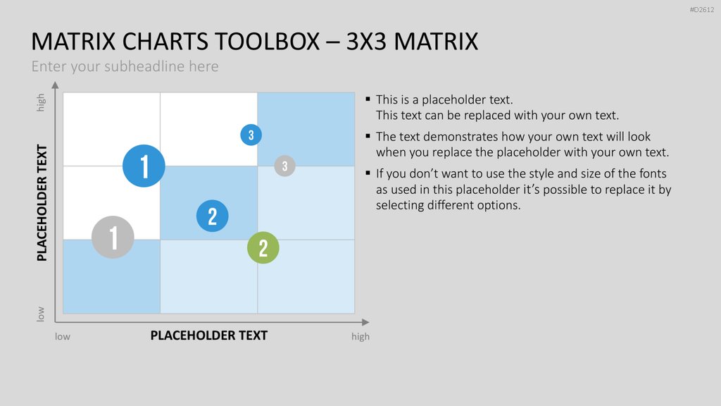 Matrix-Charts-Toolbox PowerPoint-Vorlage