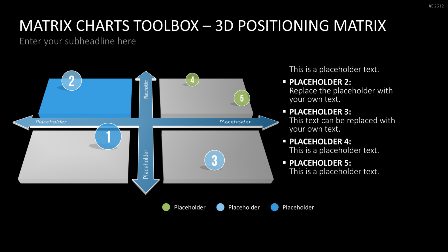 Matrix-Charts-Toolbox PowerPoint-Vorlage