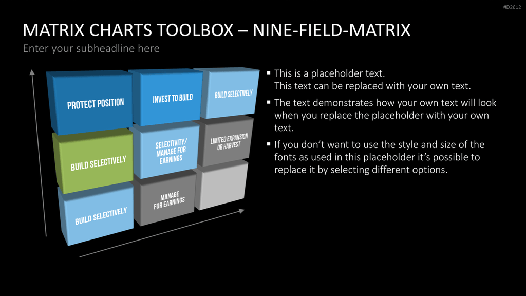 Matrix-Charts-Toolbox PowerPoint-Vorlage