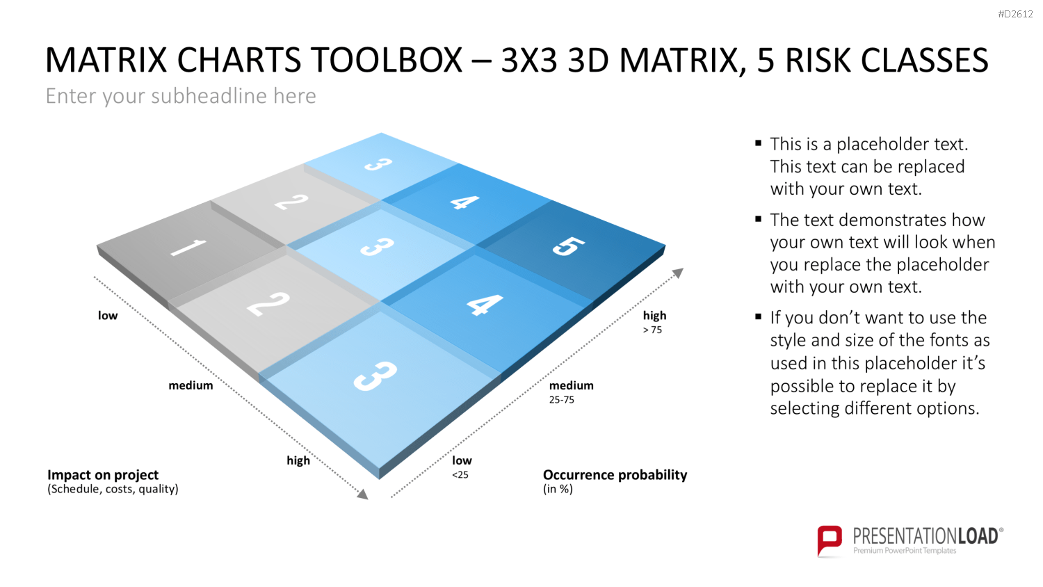 Matrix-Charts-Toolbox PowerPoint-Vorlage