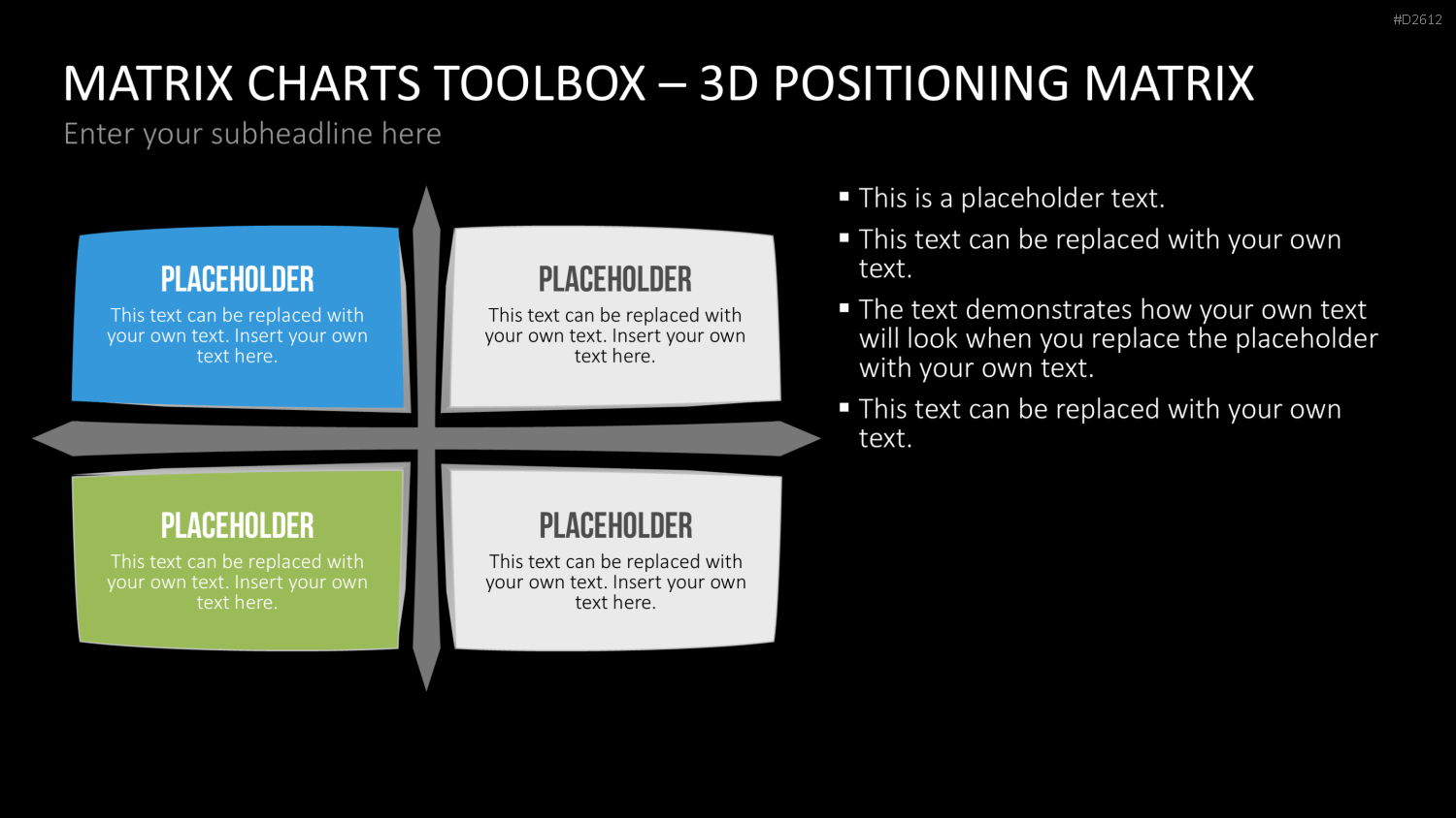 Matrix-Charts-Toolbox PowerPoint-Vorlage