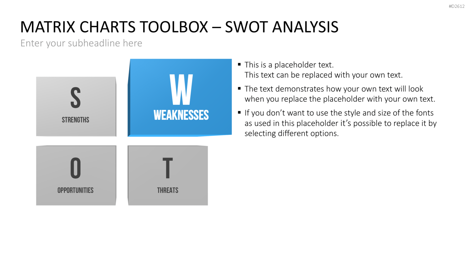Matrix-Charts-Toolbox PowerPoint-Vorlage