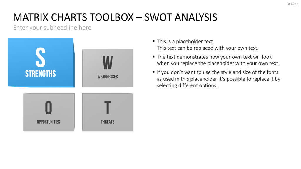 Matrix-Charts-Toolbox PowerPoint-Vorlage