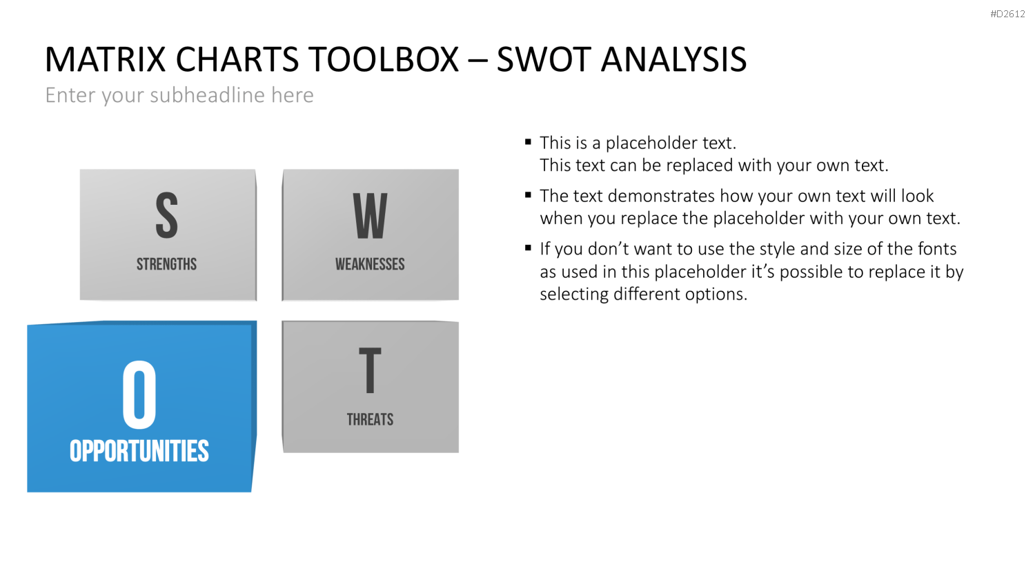 Matrix-Charts-Toolbox PowerPoint-Vorlage