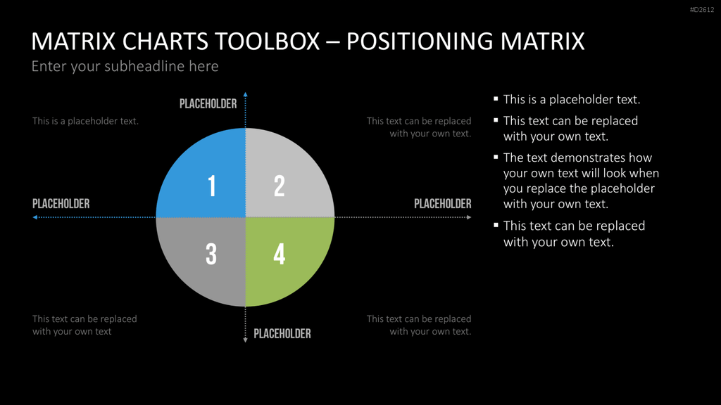 Matrix-Charts-Toolbox PowerPoint-Vorlage