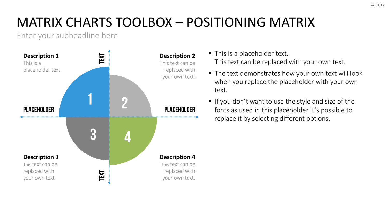 Matrix-Charts-Toolbox PowerPoint-Vorlage