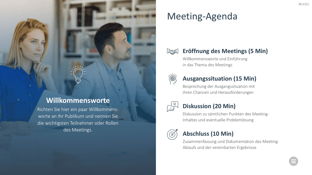 Meeting Toolbox PowerPoint-Vorlage
