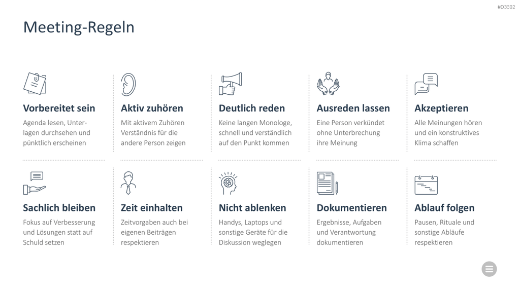 Meeting Toolbox PowerPoint-Vorlage