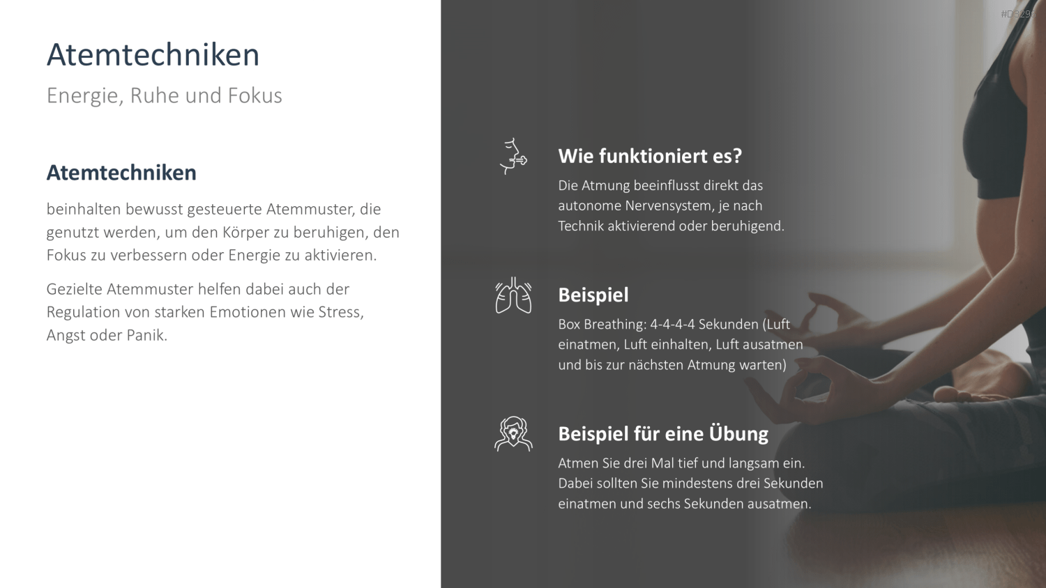 Mental Training PowerPoint-Vorlage