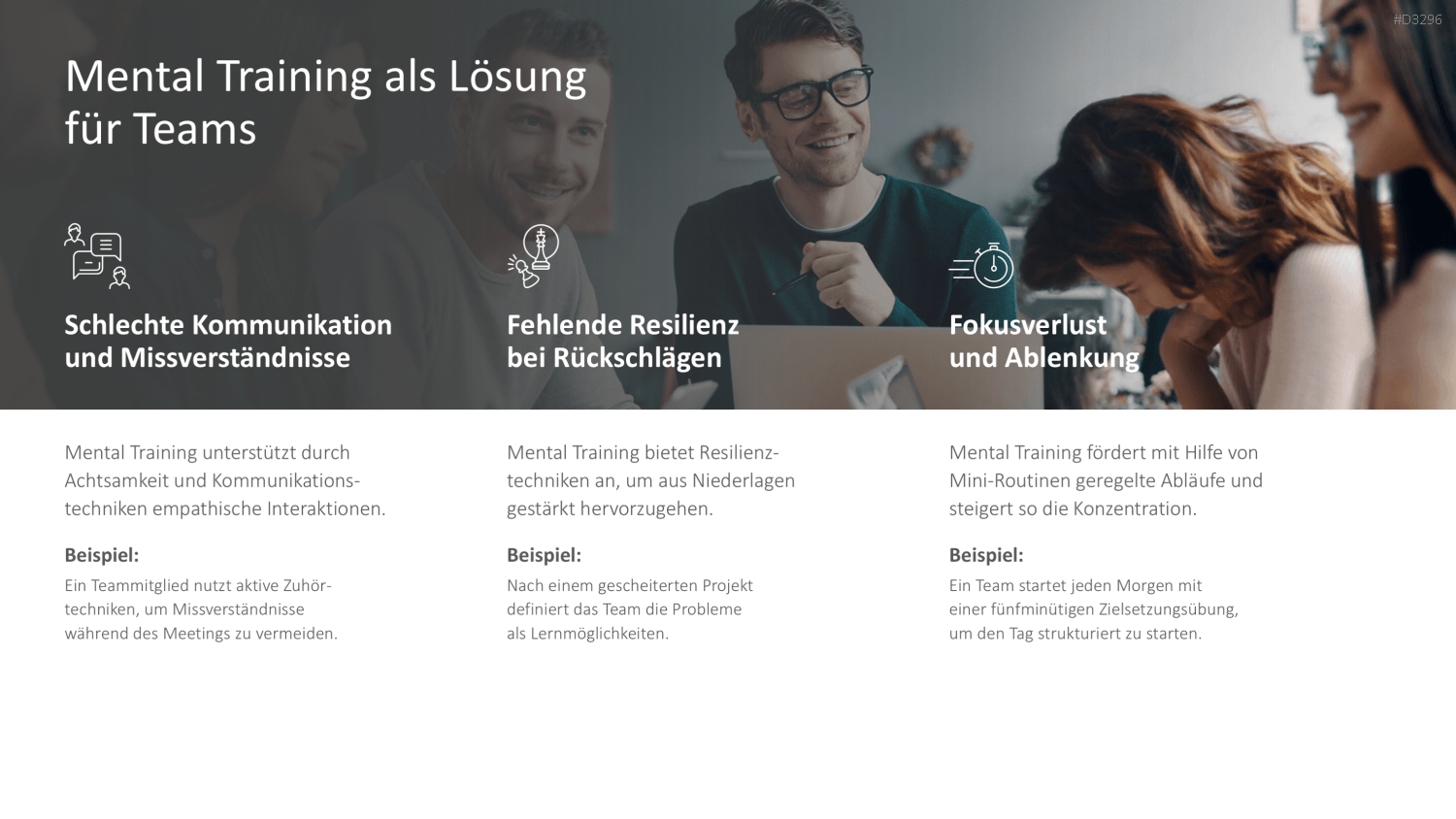 Mental Training PowerPoint-Vorlage
