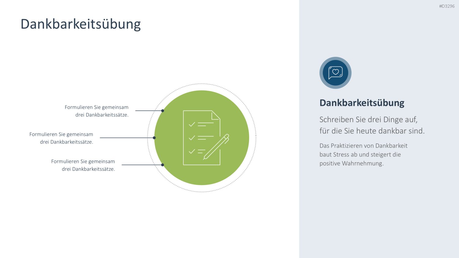 Mental Training PowerPoint-Vorlage