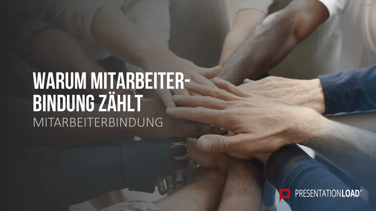 Mitarbeiterbindung PowerPoint-Vorlage