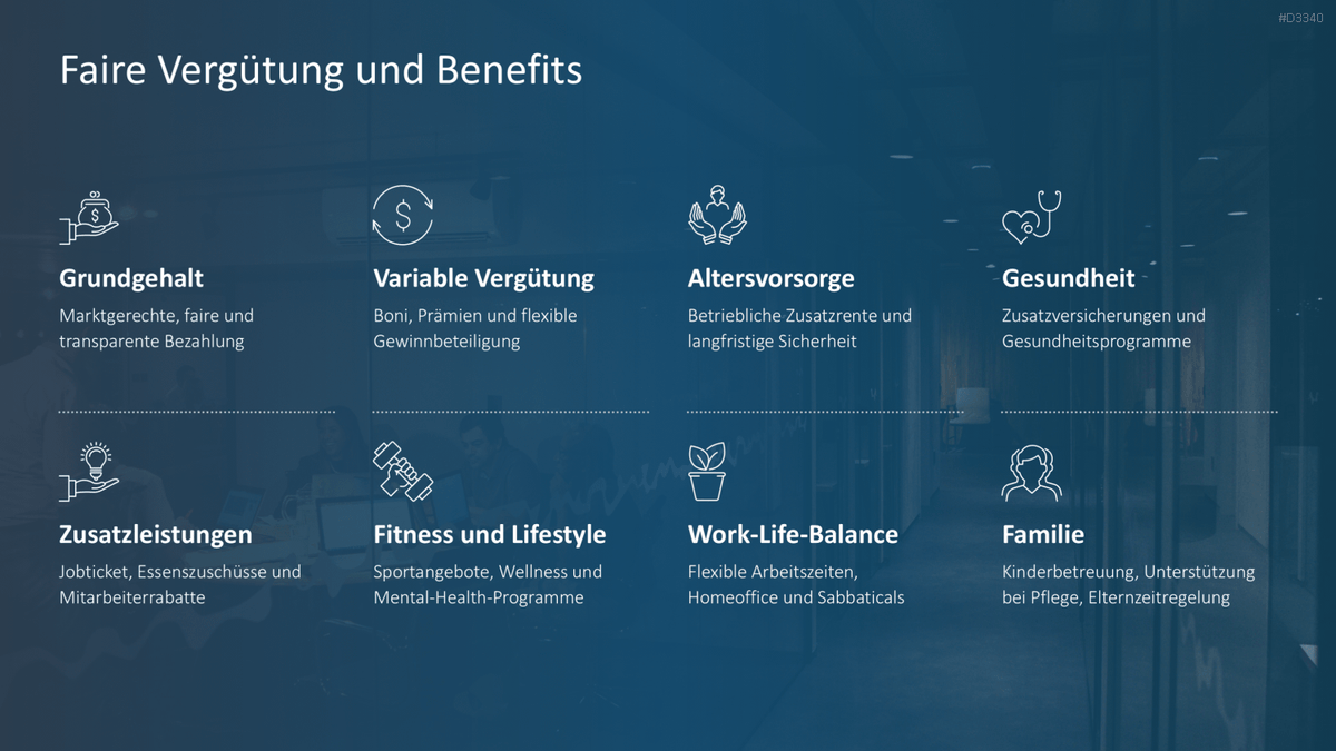 Mitarbeiterbindung PowerPoint-Vorlage
