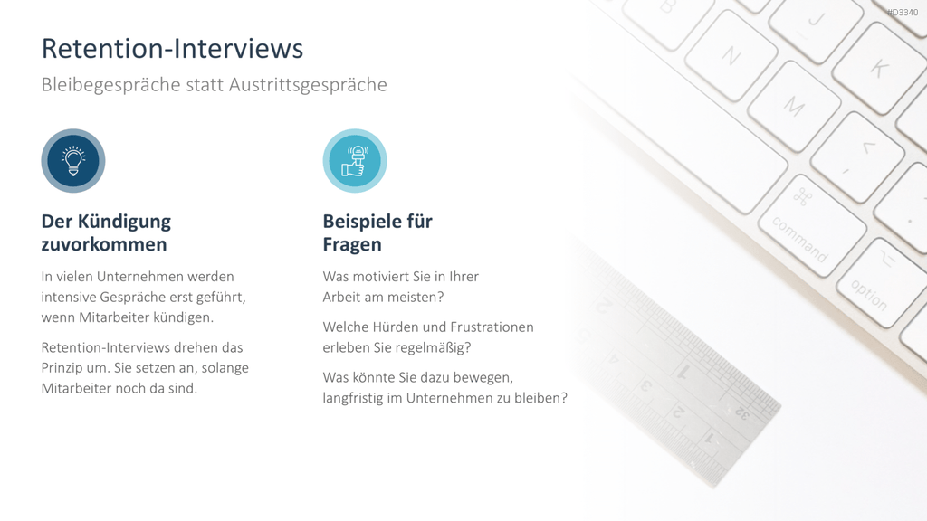 Mitarbeiterbindung PowerPoint-Vorlage