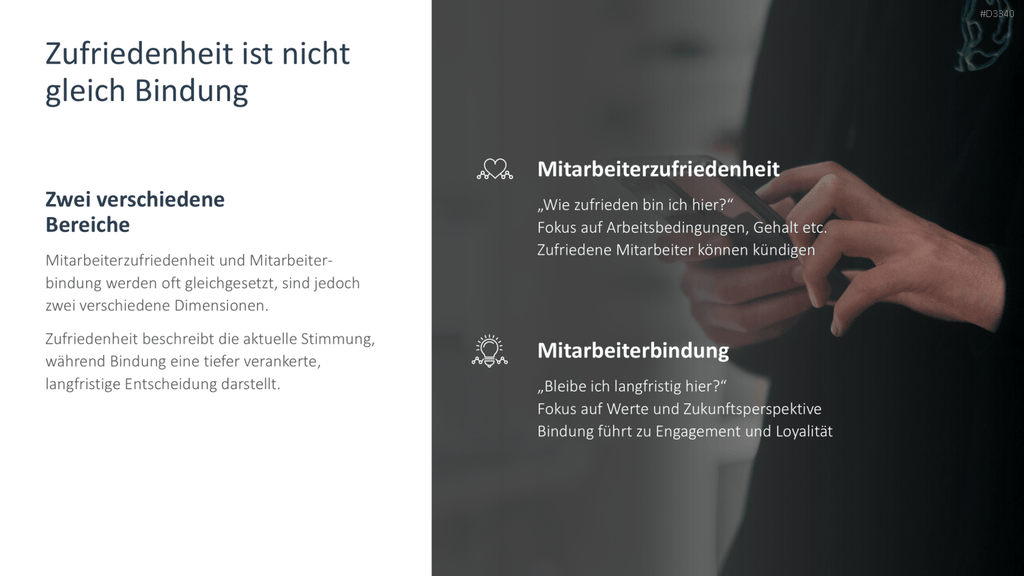 Mitarbeiterbindung PowerPoint-Vorlage