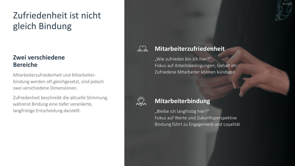 Mitarbeiterbindung PowerPoint-Vorlage