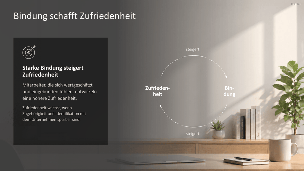 Mitarbeiterbindung PowerPoint-Vorlage