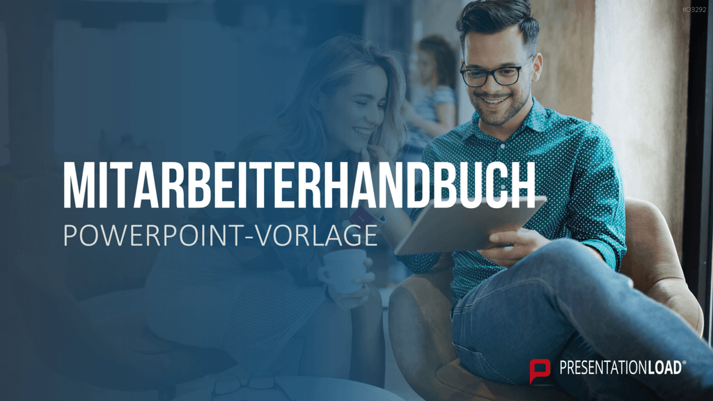 Mitarbeiterhandbuch PowerPoint-Vorlage