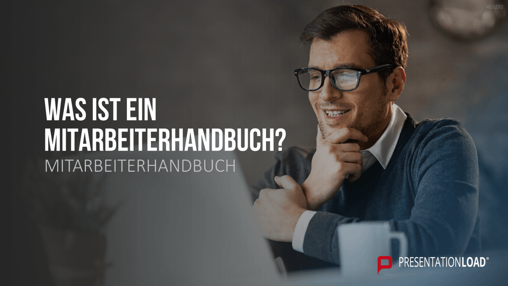 Mitarbeiterhandbuch PowerPoint-Vorlage