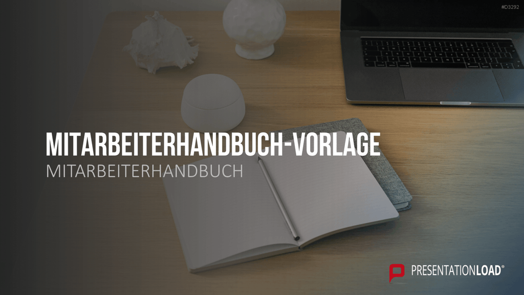 Mitarbeiterhandbuch PowerPoint-Vorlage