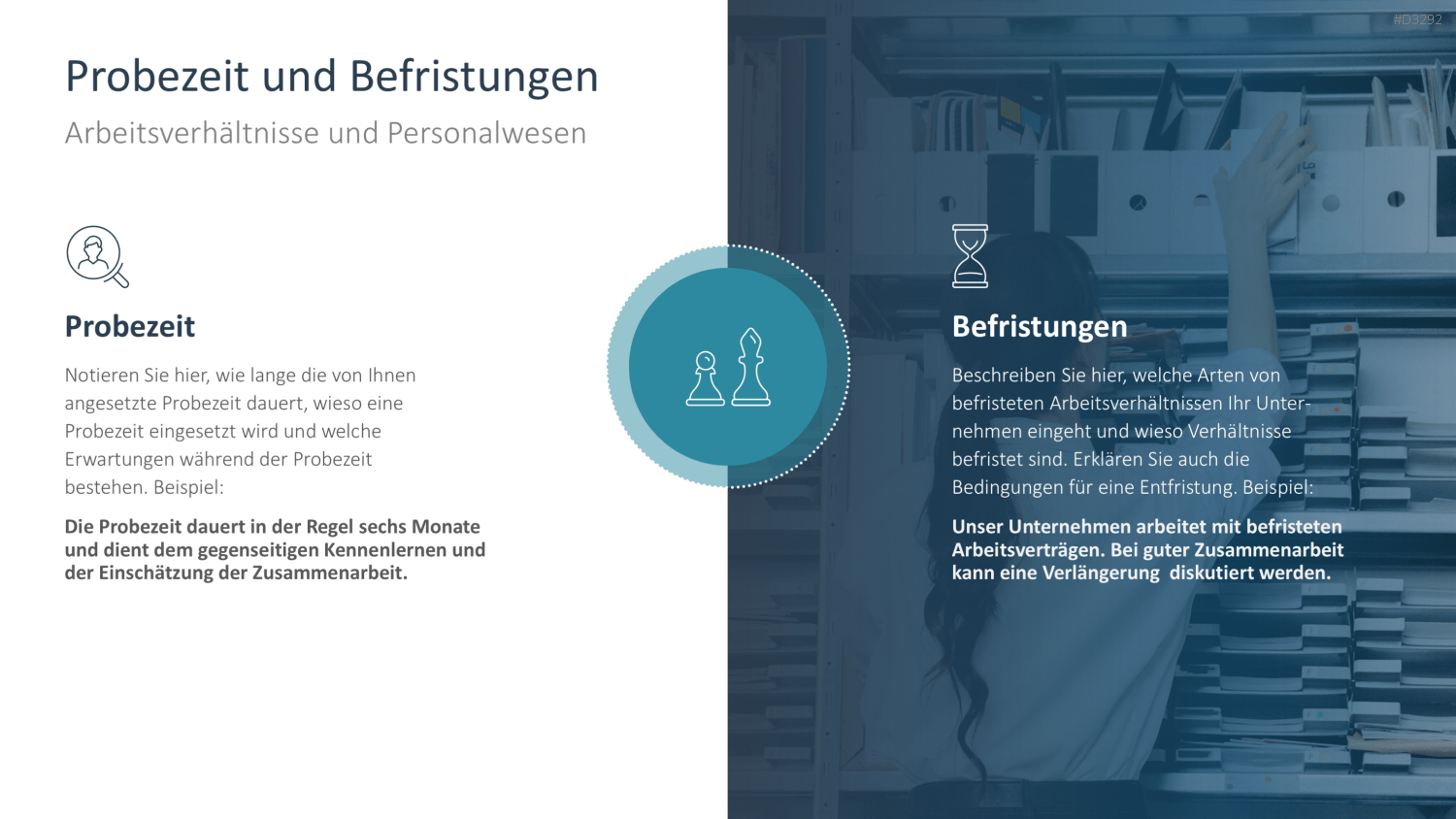 Mitarbeiterhandbuch PowerPoint-Vorlage