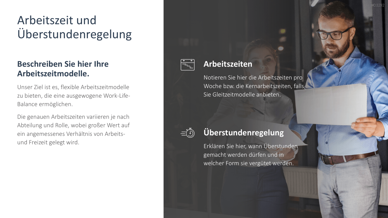 Mitarbeiterhandbuch PowerPoint-Vorlage