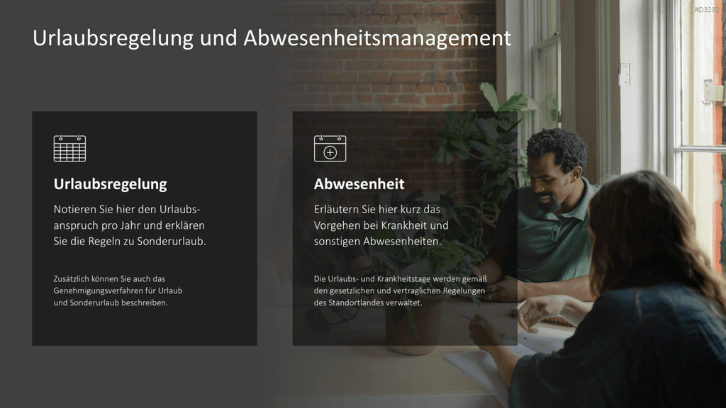 Mitarbeiterhandbuch PowerPoint-Vorlage