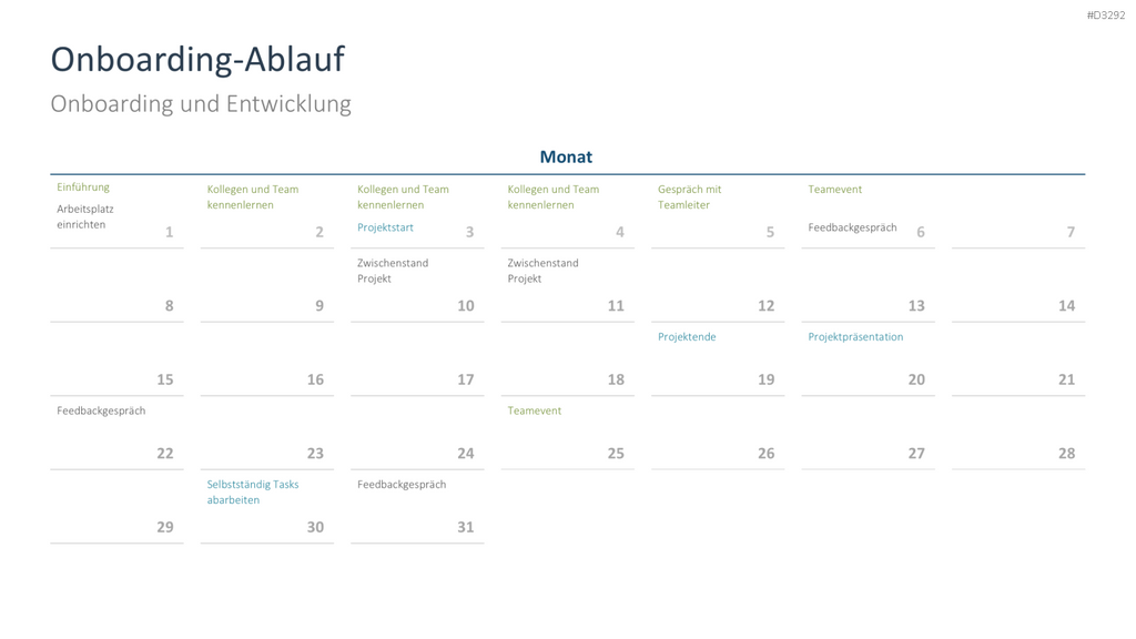 Mitarbeiterhandbuch PowerPoint-Vorlage