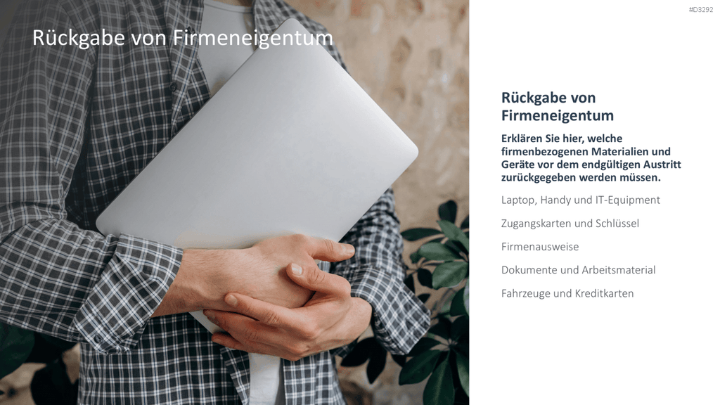 Mitarbeiterhandbuch PowerPoint-Vorlage