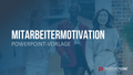 Mitarbeitermotivation PowerPoint-Vorlage