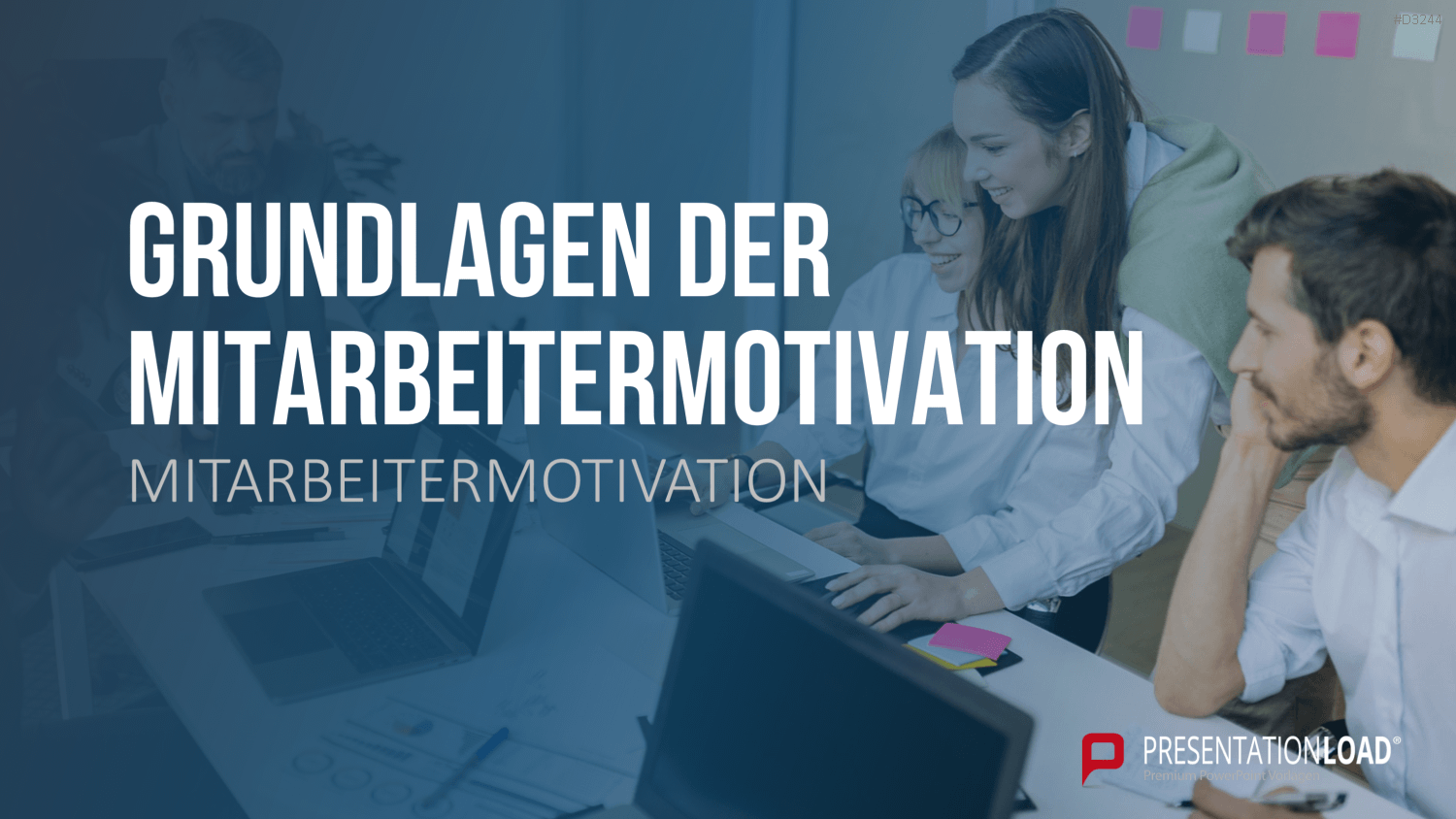 Mitarbeitermotivation PowerPoint-Vorlage