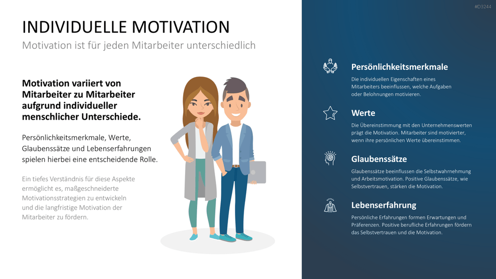 Mitarbeitermotivation PowerPoint-Vorlage