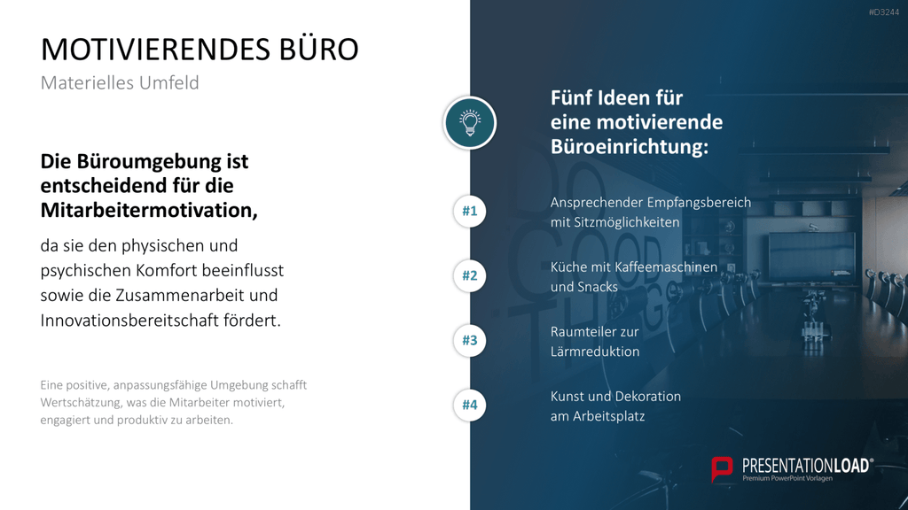 Mitarbeitermotivation PowerPoint-Vorlage