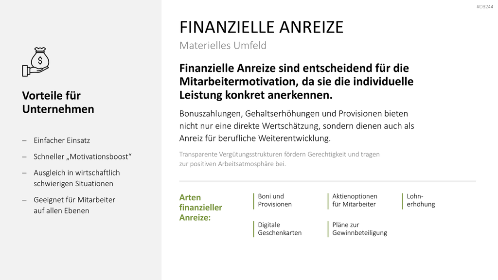 Mitarbeitermotivation PowerPoint-Vorlage