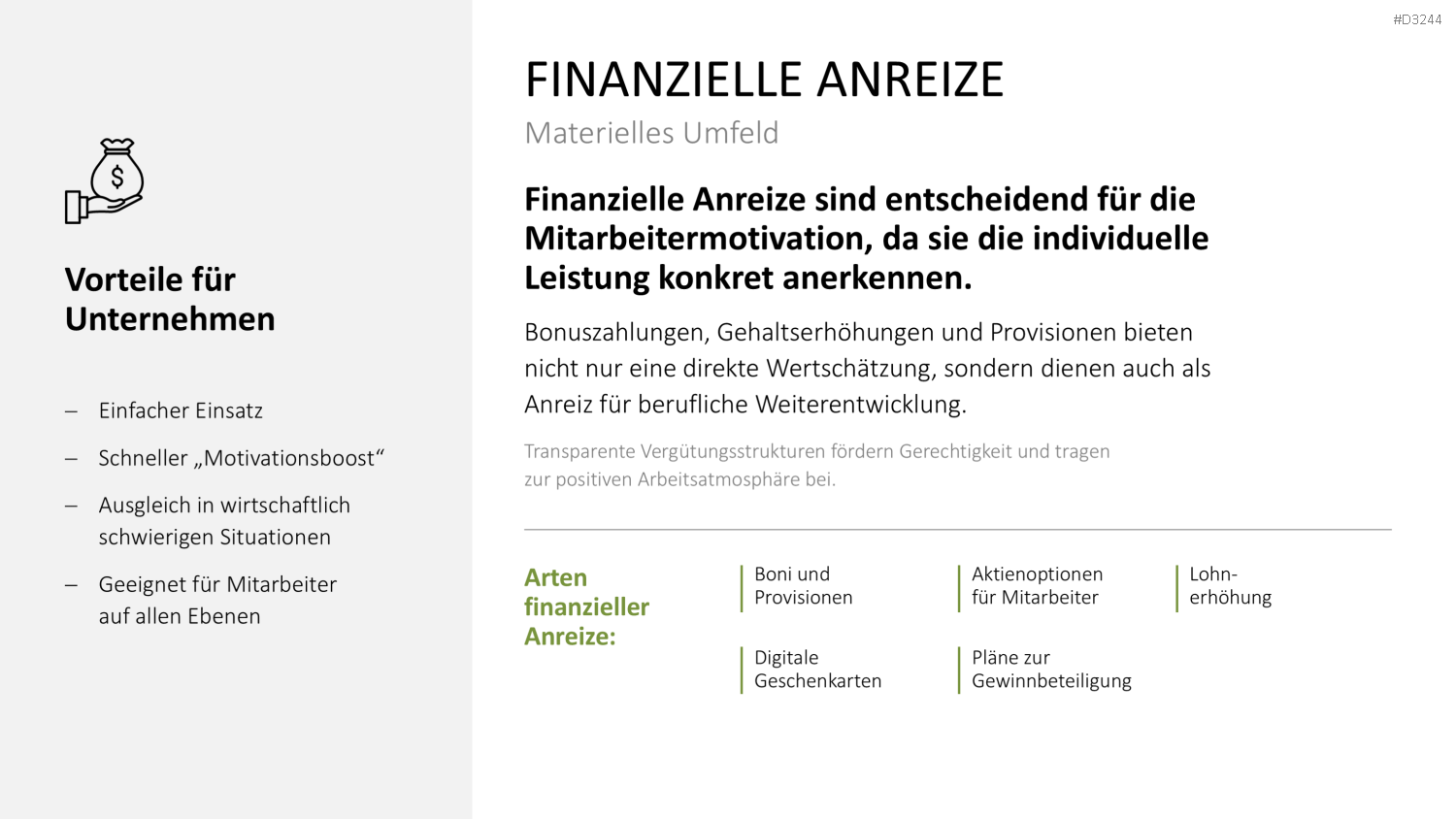 Mitarbeitermotivation PowerPoint-Vorlage