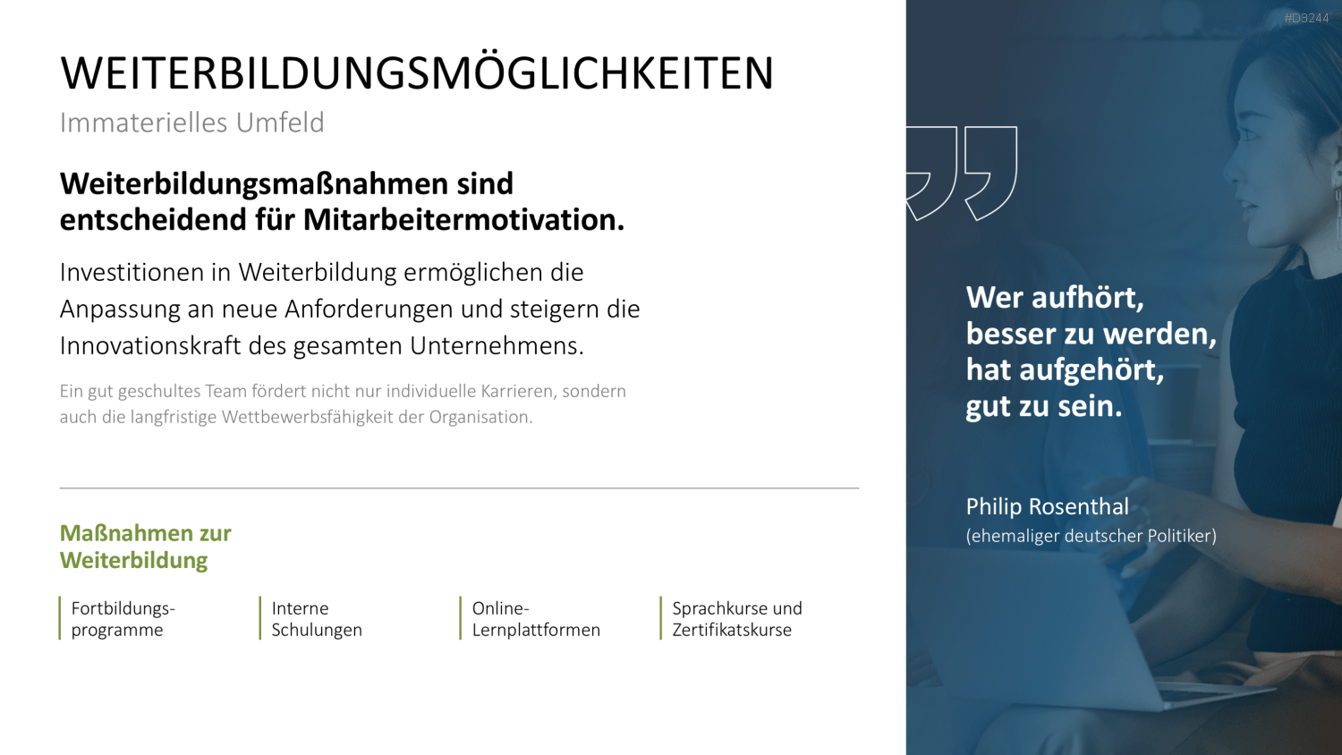 Mitarbeitermotivation PowerPoint-Vorlage