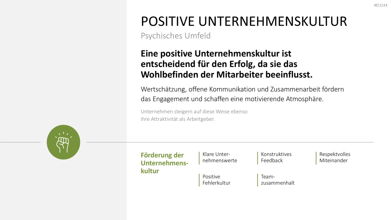 Mitarbeitermotivation PowerPoint-Vorlage