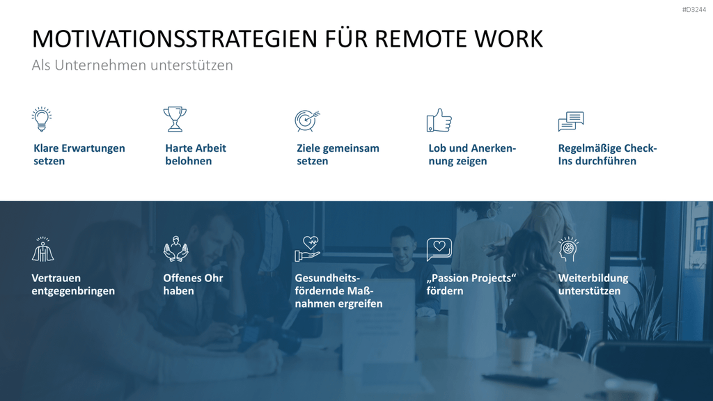 Mitarbeitermotivation PowerPoint-Vorlage